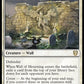 (010) Magic The Gathering Commander: Innistrad: Midnight Hunt Single: Wall of Mourning (V.1)  Rare