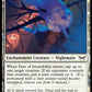 (010) Magic The Gathering Duskmourn: House of Horror Single: Fear of Immobility  Common