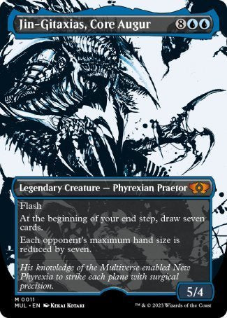 (011) Magic The Gathering Multiverse Legends Single: Jin-Gitaxias, Core Augur (V.1)  Mythic