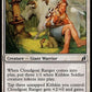 (010) Magic The Gathering The List Single: Cloudgoat Ranger  Uncommon