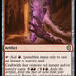 (011) Magic The Gathering Commander: The Lost Caverns of Ixalan Single: Ore-Rich Stalactite // Cosmium Catalyst Holo Rare