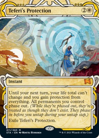 (011) Magic The Gathering Mystical Archive Single: Teferi's Protection (V.3) Holo Mythic