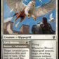 (011) Magic The Gathering Commander Legends: Battle for Baldur's Gate Single: Blessed Hippogriff // Tyr's Blessing Holo Common