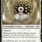 (011) Magic The Gathering Duskmourn: House of Horror Single: Fear of Surveillance Holo Common