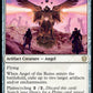 (011) Magic The Gathering Commander: Strixhaven Single: Angel of the Ruins  Rare