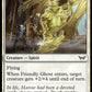 (012) Magic The Gathering Duskmourn: House of Horror Single: Friendly Ghost Holo Common