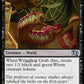 (012) Magic The Gathering Foundations Jumpstart Single: Wriggling Grub  Uncommon