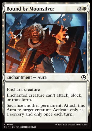 (013) Magic The Gathering Innistrad Remastered Single: Bound by Moonsilver Holo Common
