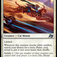 (014) Magic The Gathering Aetherdrift Single: Gloryheath Lynx  Uncommon