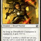 (014) Magic The Gathering Adventures in the Forgotten Realms Single: Dwarfhold Champion Holo Common