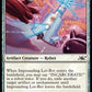 (014) Magic The Gathering Unfinity Single: Impounding Lot-Bot Holo Common
