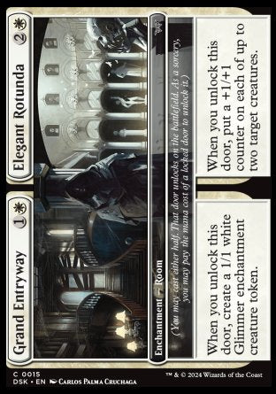 (015) Magic The Gathering Duskmourn: House of Horror Single: Grand Entryway // Elegant Rotunda  Common