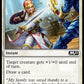 (015) Magic The Gathering Core 2021 Single: Defiant Strike Holo Common