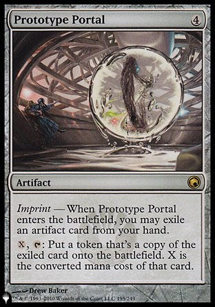 (195) Magic The Gathering The List Single: Prototype Portal  Rare