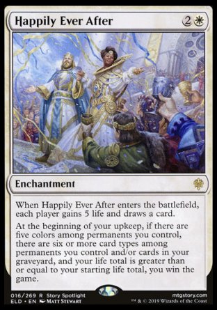 (016/269) Magic The Gathering Throne of Eldraine Single: Happily Ever After Holo Rare