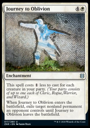 (017/280) Magic The Gathering Zendikar Rising Single: Journey to Oblivion Holo Uncommon