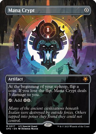 (017) Magic The Gathering Special Guests Single: Mana Crypt Holo Mythic