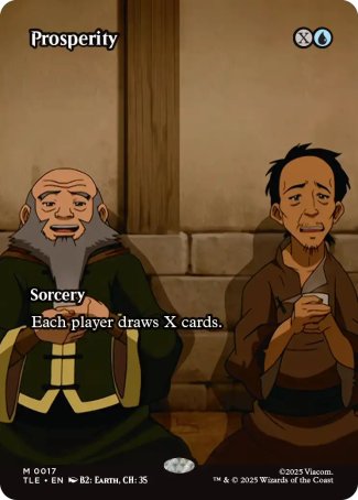 (017) Magic The Gathering Magic: The Gathering | Avatar: The Last Airbender: Eternal Single: Prosperity  Mythic