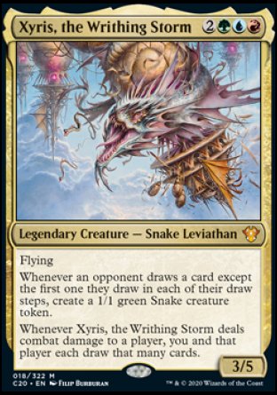 (018/322) Magic The Gathering Commander: Ikoria Single: Xyris, the Writhing Storm  Mythic