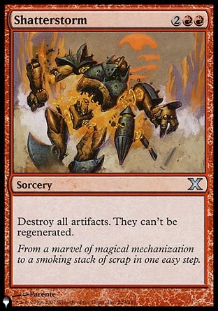 (229) Magic The Gathering The List Single: Shatterstorm  Uncommon
