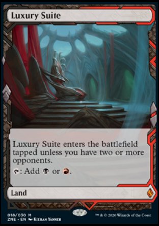 (018/030) Magic The Gathering Zendikar Rising Expeditions Single: Luxury Suite  Mythic