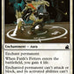 (018) Magic The Gathering Ravnica Remastered Single: Faith's Fetters  Holo Common