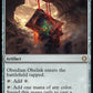 (018) Magic The Gathering Commander: Dominaria United Single: Obsidian Obelisk  Rare