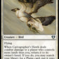 (018) Magic The Gathering Commander Masters Single: Cartographer's Hawk Holo Uncommon