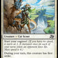 (018) Magic The Gathering Aetherdrift Single: Leonin Surveyor Holo Common