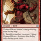 (019) Magic The Gathering Jumpstart Single: Chained Brute  Uncommon