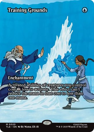 (020) Magic The Gathering Magic: The Gathering | Avatar: The Last Airbender: Eternal Single: Training Grounds Holo Mythic