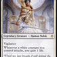 (020/269) Magic The Gathering Throne of Eldraine Single: Linden, the Steadfast Queen  Rare
