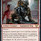 (021) Magic The Gathering Commander: Kamigawa: Neon Dynasty Single: Komainu Battle Armor (V.1)  Rare