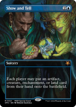 (021) Magic The Gathering Special Guests Single: Show and Tell  Mythic