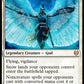 (021/285) Magic The Gathering Kaldheim Single: Reidane, God of the Worthy // Valkmira, Protector's Shield Holo Rare