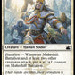 (022) Magic The Gathering Ravnica Remastered Single: Makeshift Battalion  Holo Common