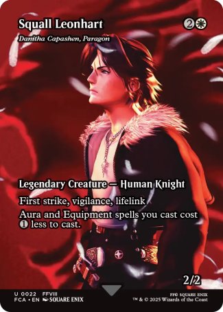 (022) Magic The Gathering Magic: The Gathering - FINAL FANTASY Through the Ages Single: Danitha Capashen, Paragon  Uncommon