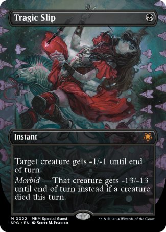 (022) Magic The Gathering Special Guests Single: Tragic Slip  Mythic