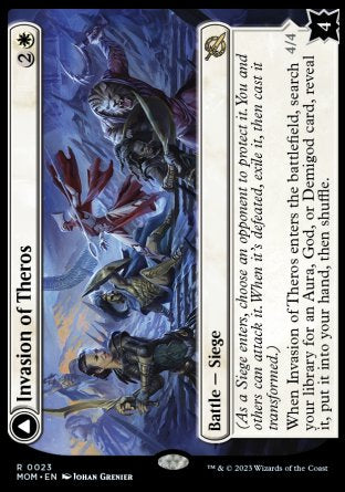 (023) Magic The Gathering March of the Machine Single: Invasion of Theros // Ephara, Ever-Sheltering Holo Rare
