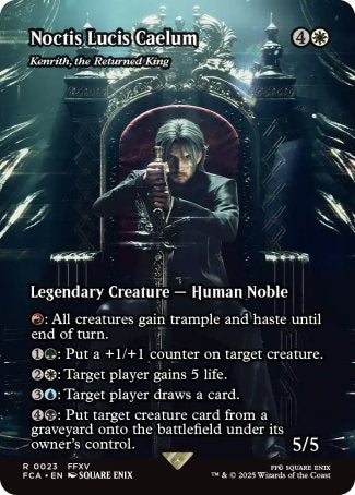 (023) Magic The Gathering Magic: The Gathering - FINAL FANTASY Through the Ages Single: Kenrith, the Returned King  Rare
