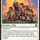 (023) Magic The Gathering Adventures in the Forgotten Realms Single: Loyal Warhound Holo Rare
