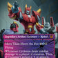 (023) Magic The Gathering Universes Beyond: Transformers Single: Cyclonus, the Saboteur // Cyclonus, Cybertronian Fighter (V.2) Holo Mythic