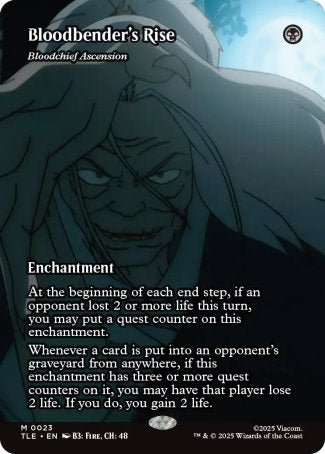 (023) Magic The Gathering Magic: The Gathering | Avatar: The Last Airbender: Eternal Single: Bloodchief Ascension Holo Mythic