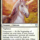 (004) Magic The Gathering The List Single: Loyal Unicorn  Uncommon