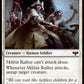 (024) Magic The Gathering Innistrad: Crimson Vow Single: Militia Rallier Holo Common