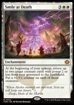 (024) Magic The Gathering Tarkir: Dragonstorm: Promos Single: Smile at Death (V.2)  Mythic