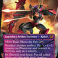 (024) Magic The Gathering Universes Beyond: Transformers Single: Flamewar, Brash Veteran // Flamewar, Streetwise Operative (V.2) Holo Mythic