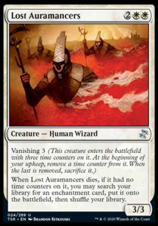 (024/289) Magic The Gathering Time Spiral Remastered Single: Lost Auramancers  Uncommon