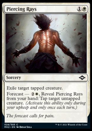 (024) Magic The Gathering Modern Horizons 2 Single: Piercing Rays Holo Common