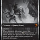 (025) Magic The Gathering Innistrad: Double Feature Single: Intrepid Adversary  Mythic